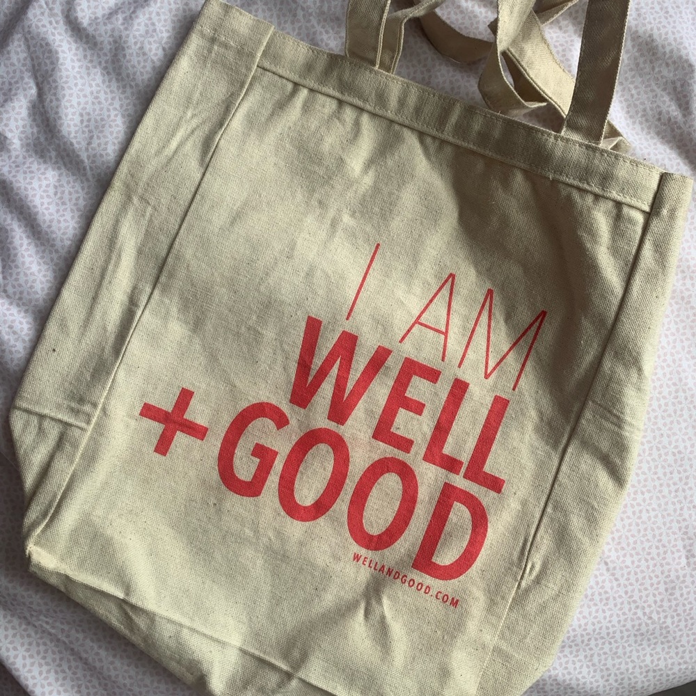 (WELL + GOOD) Canvas tote